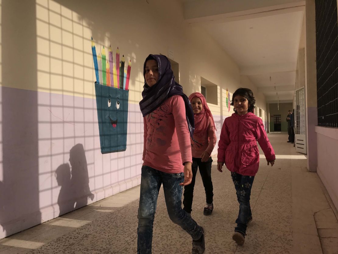 Children in Jarablus return to school after being deprived of an education for years.