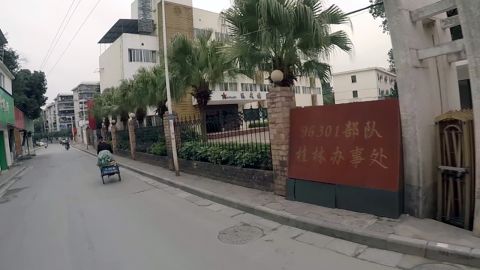 The building in Guilin where Chen Taihe said he was held.