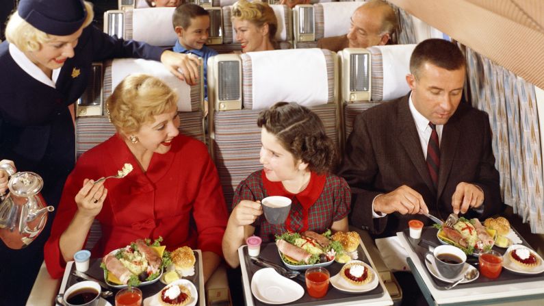 <strong>Chow time: </strong>The food wasn't any better, but meal times could be livened up by serving coffee to the kids.