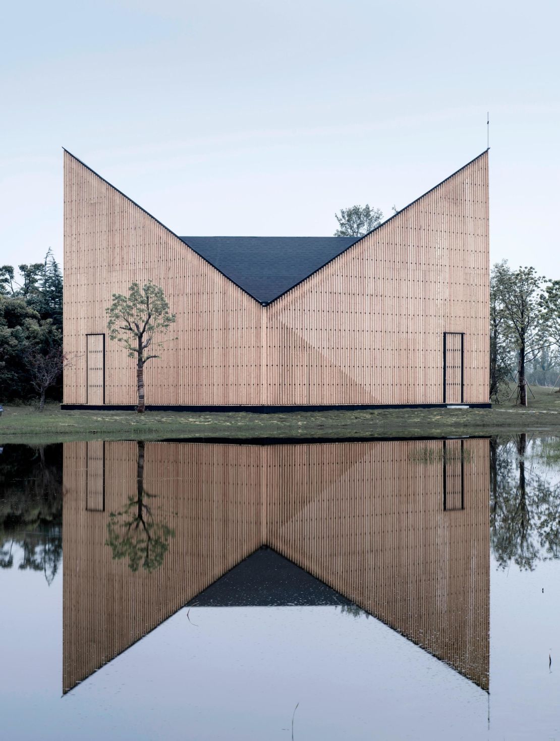 nanjing wanjing garden chapel destination architecture