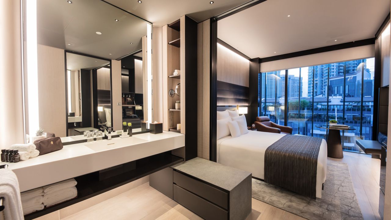 The rooms are cleverly designed so that the space never feels cramped. 