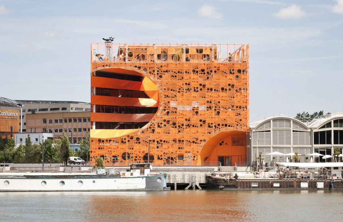 orange cube jakob macfarlane lyon france