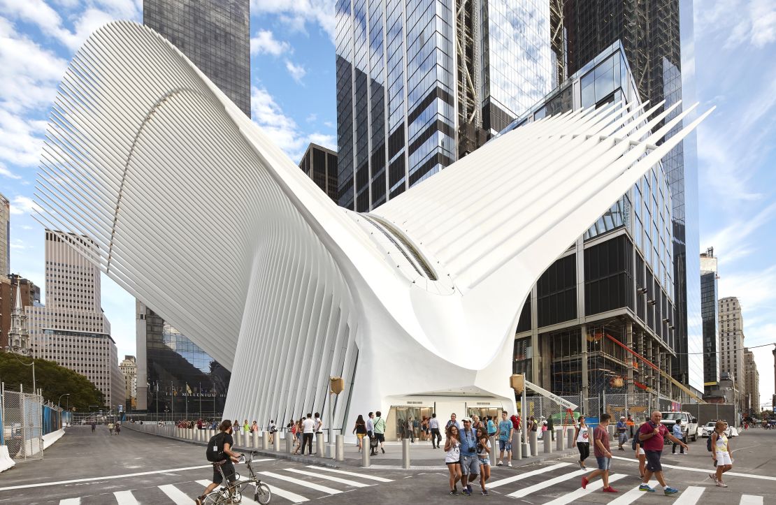 world trade center transportation hub new york calatrava