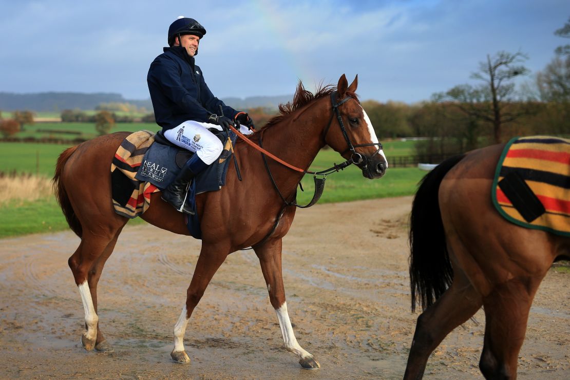 Owen had not sat on a horse before March of 2017.