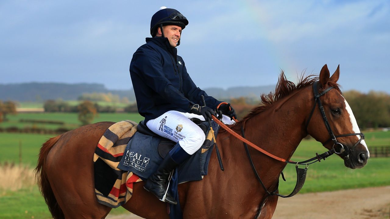 Owen had not sat on a horse before March of 2017.