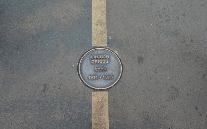 <strong>Family ties:</strong> On the south side of the Bridge is the "Walk of Fame" -- a series of plaques commemorating some of the people who worked on the bridge over the years, including Hannah Griggs. Griggs was the first woman who worked on Tower Bridge.