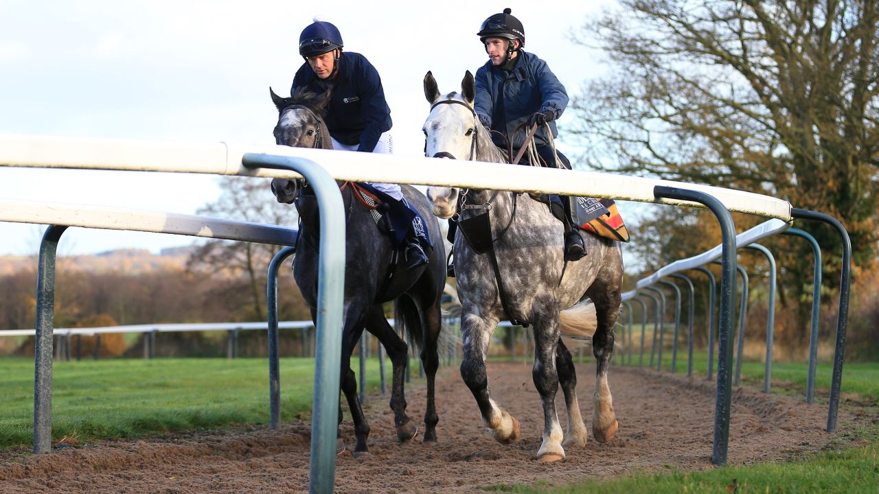 Owen training on board Calder Prince the day before the race