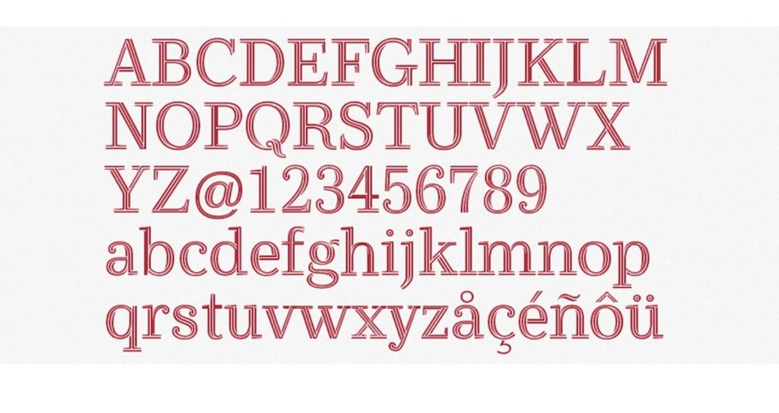 The Ryman Eco font.