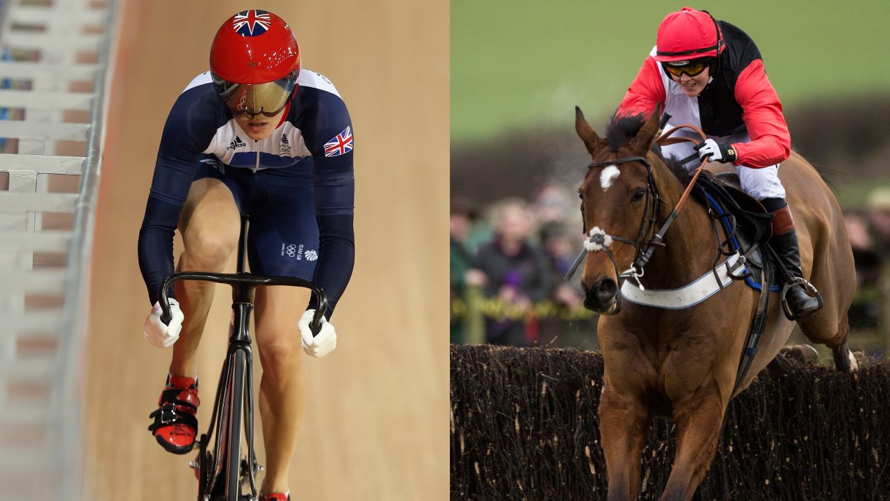 Olympic track cyclist Victoria Pendleton switched to a different kind of saddle last year.