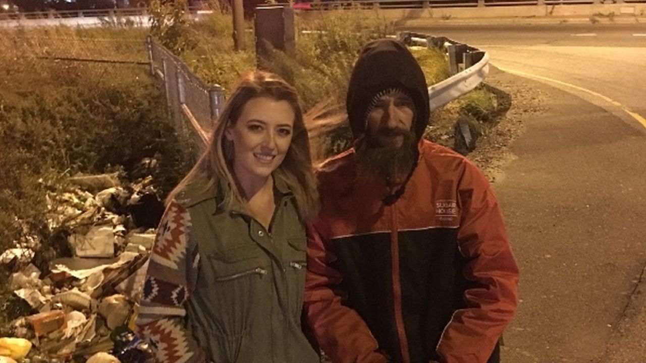 Kate McClure said she helped raise thousands of dollars for Johnny Bobbitt Jr., a homeless man, to repay him for helping her.