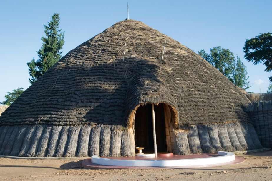This royal building in Nyanza, Rwanda was created using techniques similar to those used by the region's basket weavers.