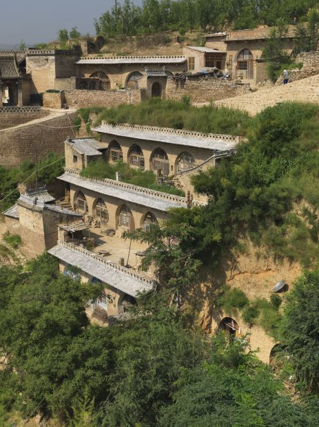 Carved into the hillside, cave houses in rural China are designed to remain cool in the summer.