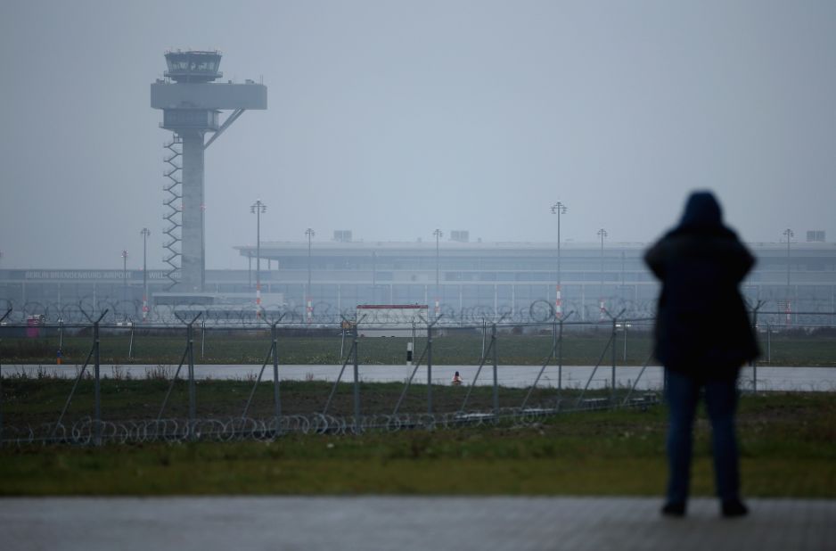 <strong>Not the foggiest:</strong> No one knows when the airport will finally open. Some reports say not until 2021.