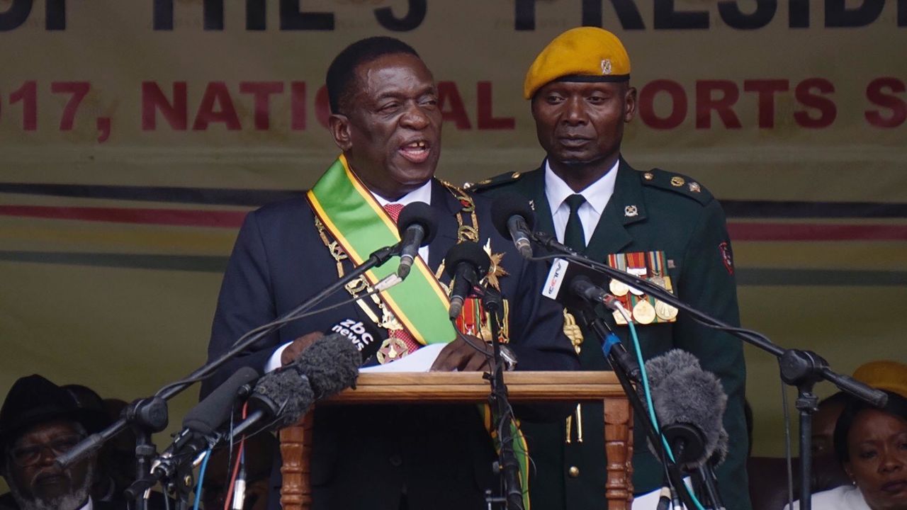 President Emmerson Mnangagwa promised reforms during his inauguration ceremony in Harare.