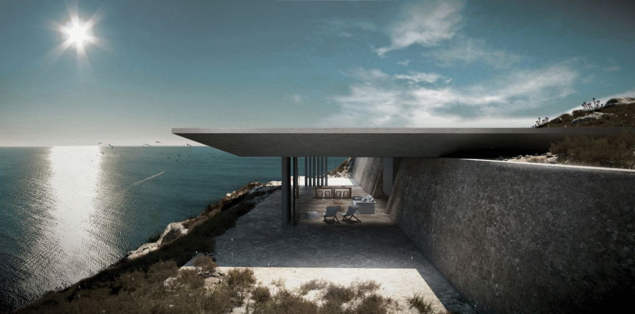 Designed by Kois Associated Architects, its future residents will be lucky enough to enjoy views of the Aegean Sea. 