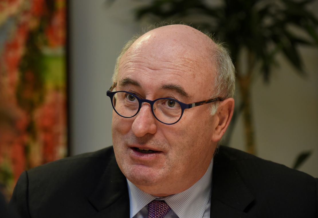 EU Commissioner of Agriculture & Rural Development Phil Hogan has warned Theresa May over Brexit.