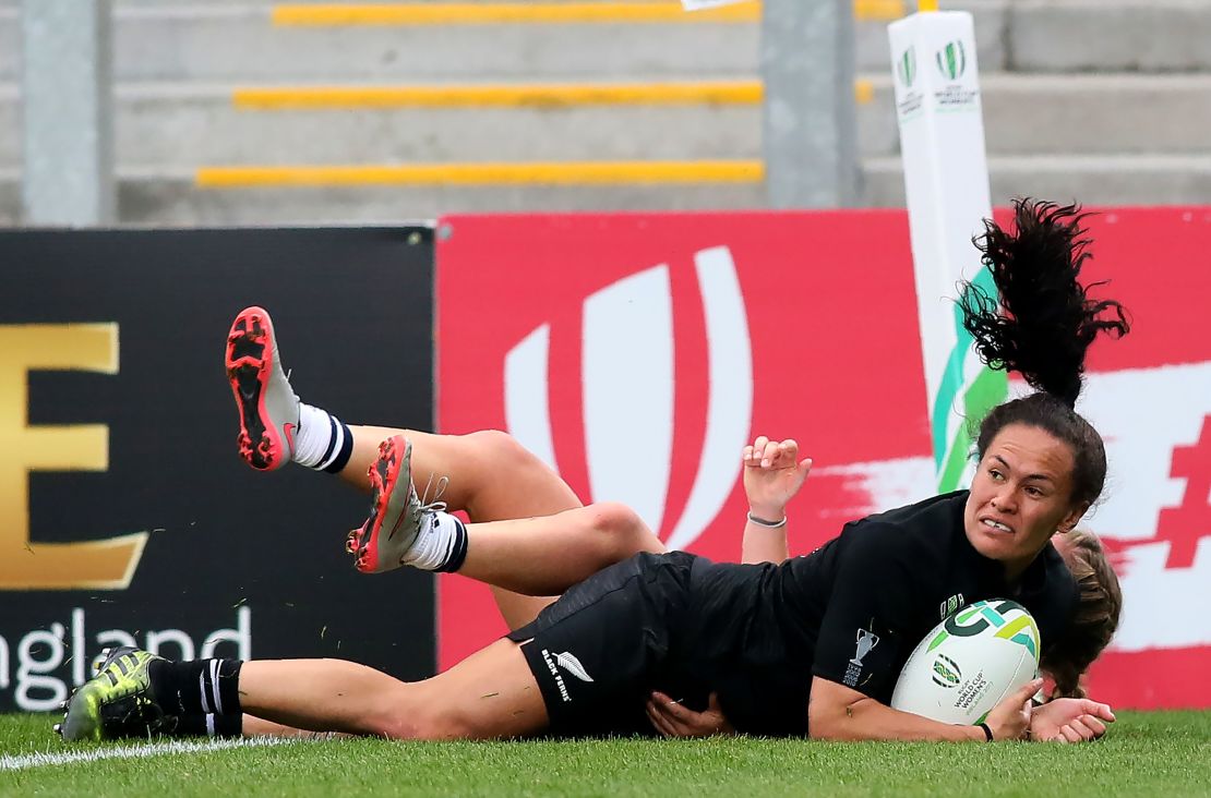 Woodman scored 13 tries at this year's World Cup