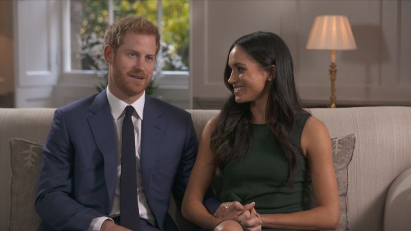 Meghan markle and on sale prince harry engagement