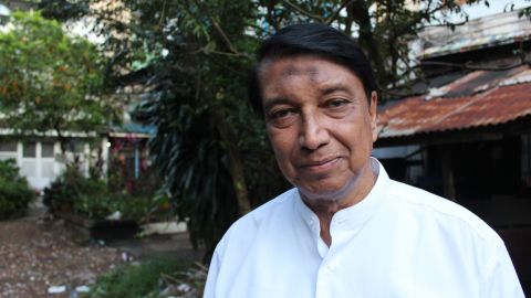 Aye Lwin, chief convener of the Islamic Center of Myanmar and a commissioner on the Advisory Commission on Rakhine State, pictured on September 20, 2017.
