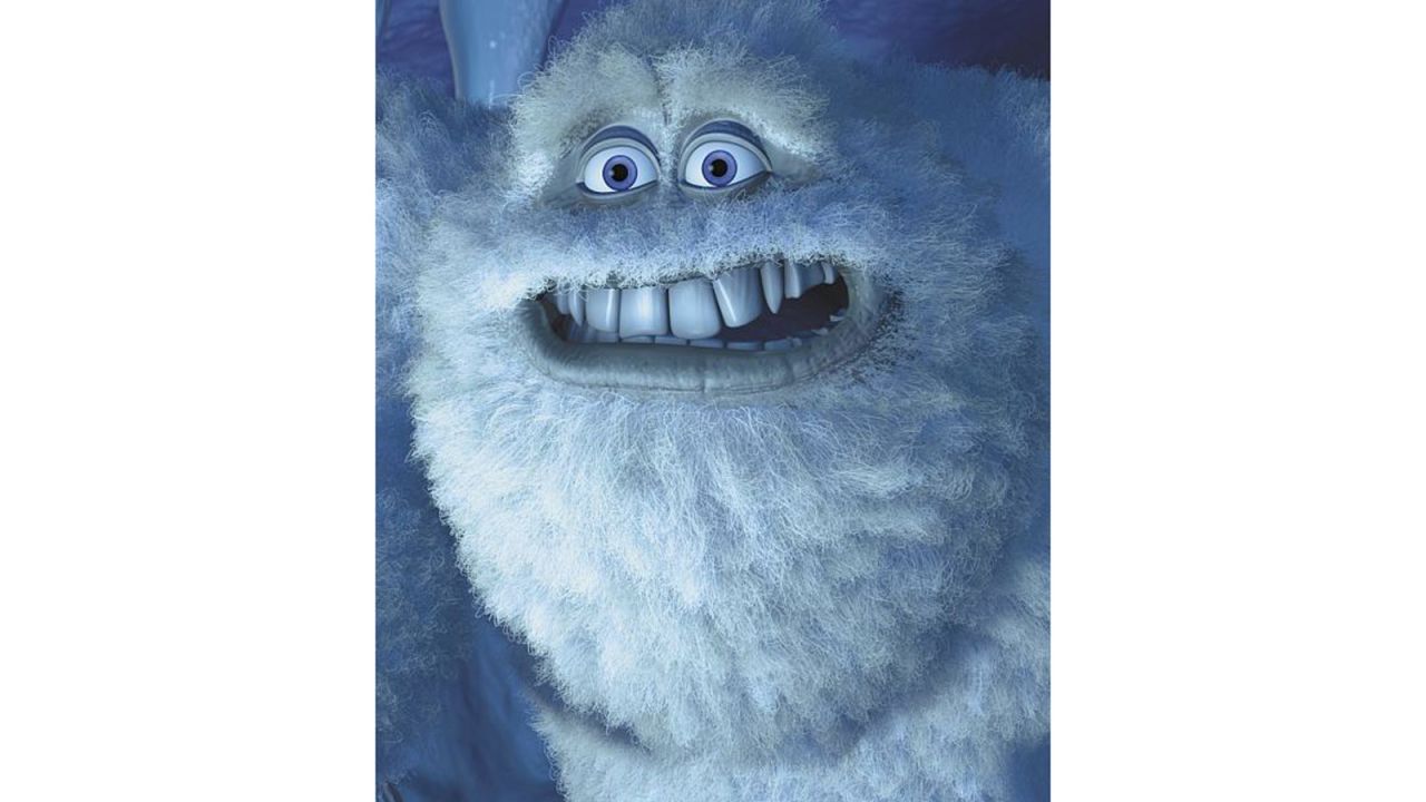 The 2001 movie "Monsters Inc." featured a Yeti who worked in the mail room.