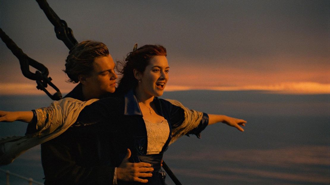 The hugely popular 1997 movie "Titanic" starred Leonardo DiCaprio and Kate Winslet, pictured.