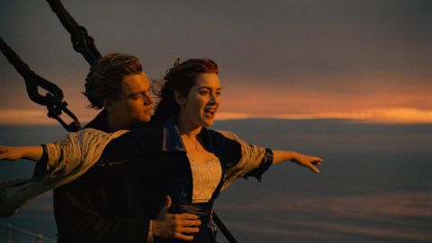 Leonardo DiCaprio and Kate Winslet in 'Titanic' (1997)