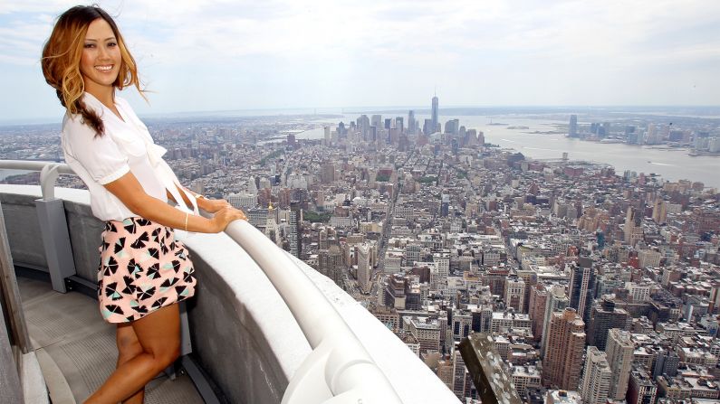 <strong>Outdoor terrace: </strong>Like any must-see spot in NYC, there are VIP-only areas, including the observation deck on the 103rd floor. Don't get too jealous of celebrities such as golf star Michelle Wie -- the narrow outdoor terrace is definitely for the brave of heart. 