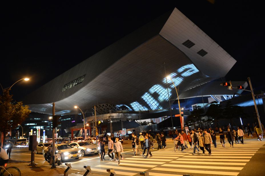 The Busan Cinema Centre in South Korea is home to the annual Busan International Film Festiva. It opened its cantilevering front entrance in 2011. The Cantilever is said to be wider than that of an Airbus A380.  