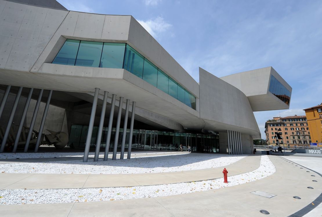 Maxxi Museum designed by Iraqi architect Zaha Hadid