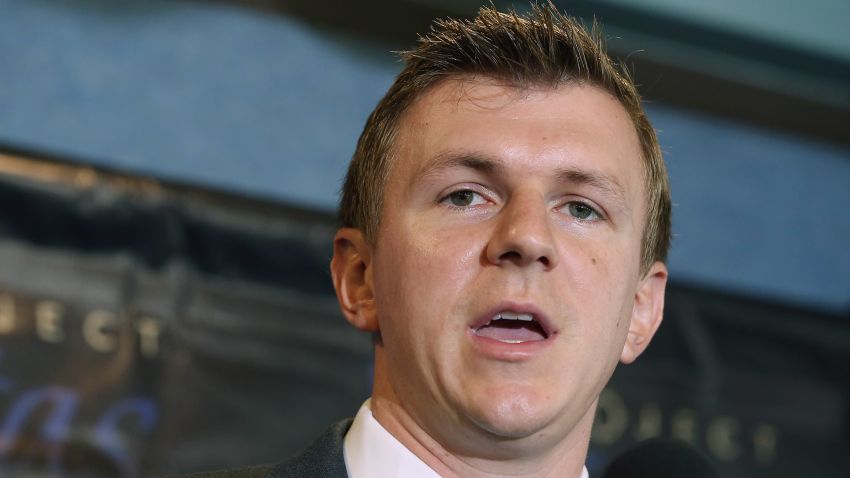 WASHINGTON, DC - SEPTEMBER 01:  Conservative undercover journalist James O'Keefe (R) holds a news conference at the National Press Club September 1, 2015 in Washington, DC. O'Keefe released a video of that accuses the Democratic frontrunner Hillary Clinton's director of marketing and FEC compliance director of breaking the law by allowing a Canadian tourist to buy $75 of campaign swag using the Project Veritas Action journalist as a straw purchaser. O'Keefe promised that people will resign from their jobs as his "Army of Exposers" record and release more undercover videos during the 2016 campaign.  (Photo by Chip Somodevilla/Getty Images)