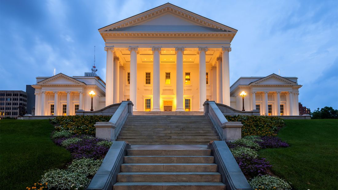 <strong>Virginia State Capitol:</strong> Before Richmond was the state capital, Jamestown and Williamsburg each held the honor.
