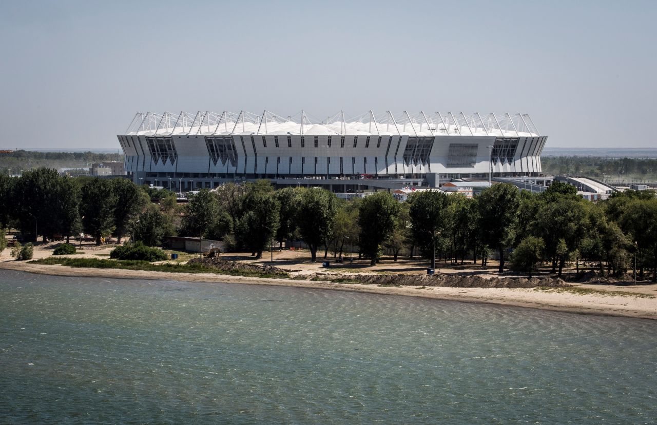 <strong>Rostov Arena World Cup schedule: </strong>Group stage, last 16<br /><strong>Legacy:</strong> As one of the first major projects built on the southern bank of the Don River, architects hope the 45,000-seater stadium will attract a flow of people and investment from the north. It will also host Russian Premier League side FC Rostov's home fixtures.  