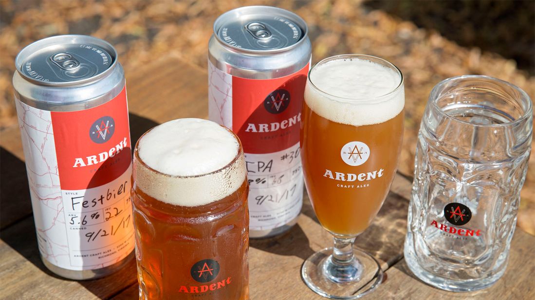 <strong>Ardent Craft Ales:</strong> Many local brewers credit Ardent with being one of the pioneers in Richmond's craft beer scene.