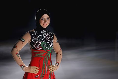 The United Arab Emirates is home to 22-year-old  Zahra Lari, the first professional figure skater to compete internationally wearing the headscarf, and the first skater from a Persian Gulf state to participate in international figure skating competitions.