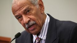 U.S. Rep. John Conyers (D-MI) speaks at a session during the Congressional Black Caucus Foundation's 45th annual legislative conference September 18, 2015 in Washington, DC. Rep. Conyers spoke during a discussion on "Judiciary BrainTrust: In Pursuit of Policing and Criminal Justice Reform"