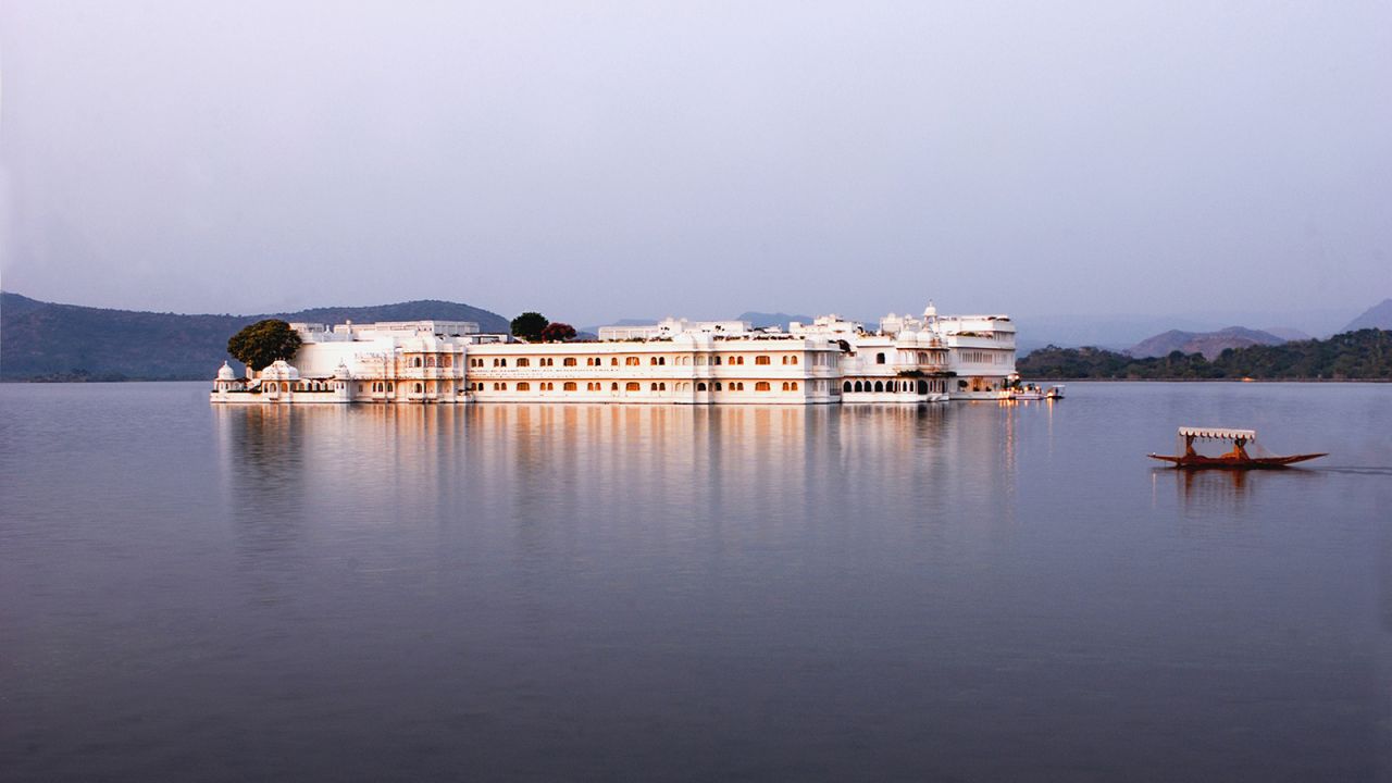 <strong>Taj Lake Palace: </strong>Set in the middle of Lake Pichola, Taj Lake Palace has long been praised as one of the world's most romantic hotels.