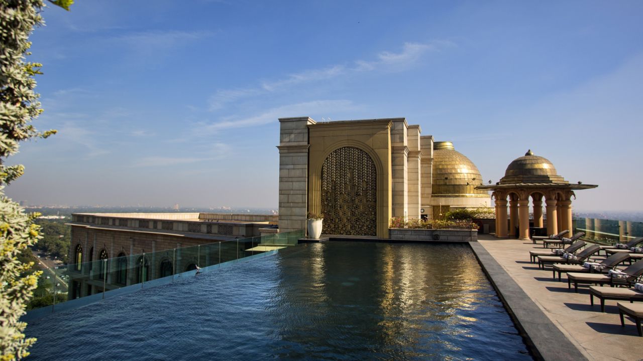 <strong>The Leela Palace New Delhi: </strong>From the city's only rooftop infinity pool to the grand reception area, The Leela Palace New Delhi knows how to spoil travelers.
