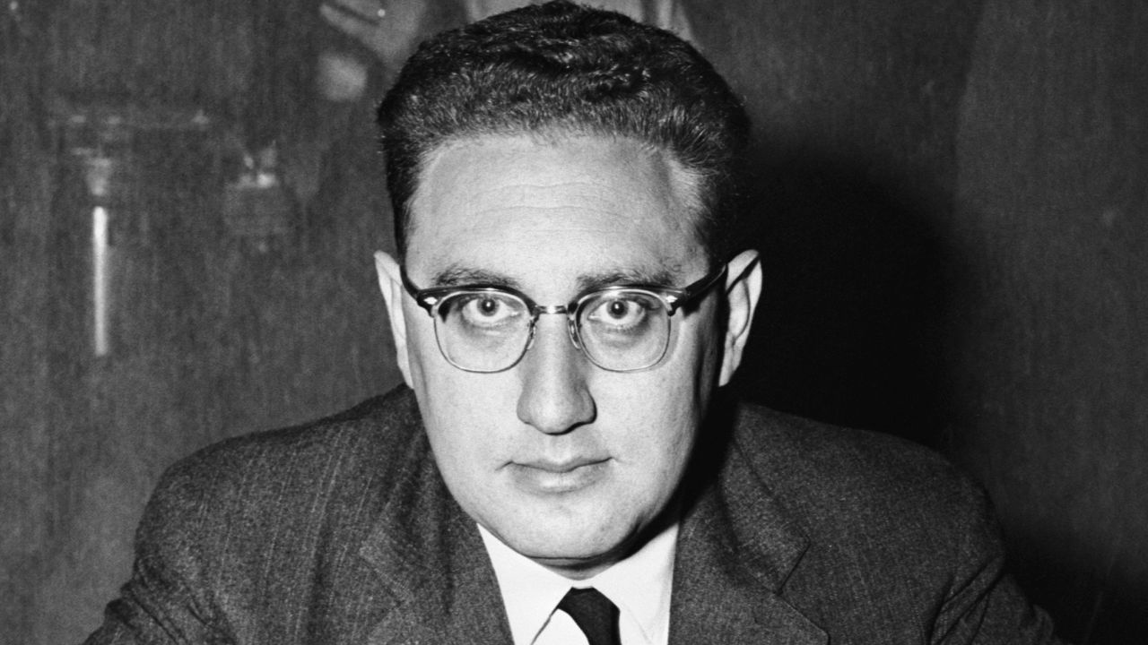 (Original Caption) 11/1957: Dr. Henry A. Kissinger, of Faculty of Harvard University and author of "Nuclear Weapons and Foreign Policy."