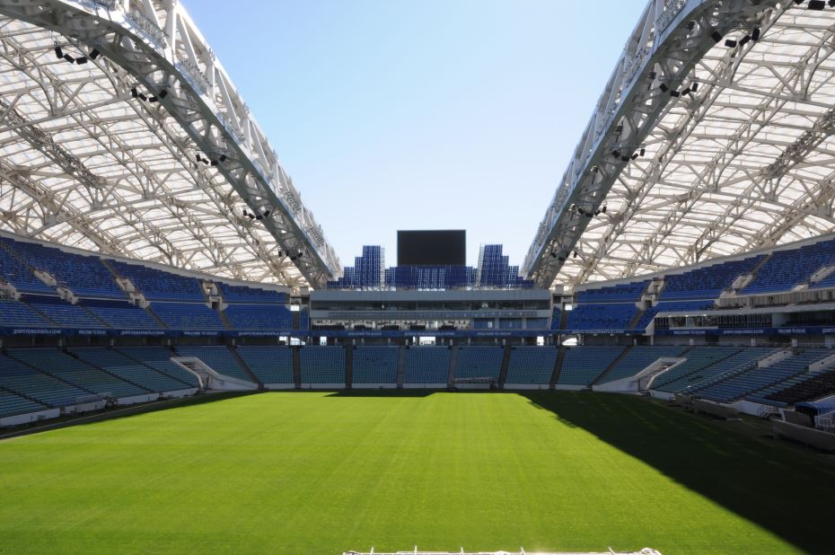 The Fisht Stadium held the opening and closing ceremonies of the 2014 Winter Olympics and is already well-equipped for the demands of a major international football tournament. 