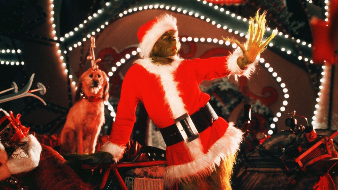 Did you know in the live action movie, the Grinch suit was made from d