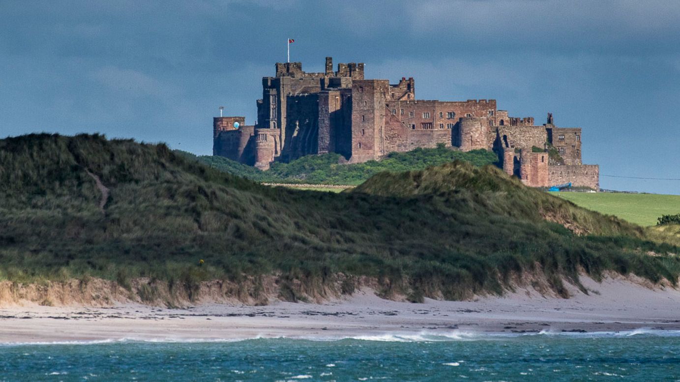 <strong>Bamburgh, Northumberland:  </strong>A Celtic fort first occupied the site before the  Normans built the core of today's castle.  It is open to the public and sits on a high outcrop above the golden sands on England's northeast coast. 