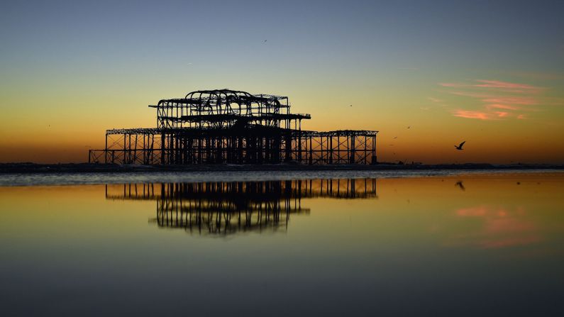 <strong>Brighton, Sussex: </strong>The nightly starling murmurations from late October until March are a natural wonder to behold. The birds flock to the water from their city roosts and form a giant, roiling wave, arcing through the sky above the burnt out West Pier as the sun dips into the sea.