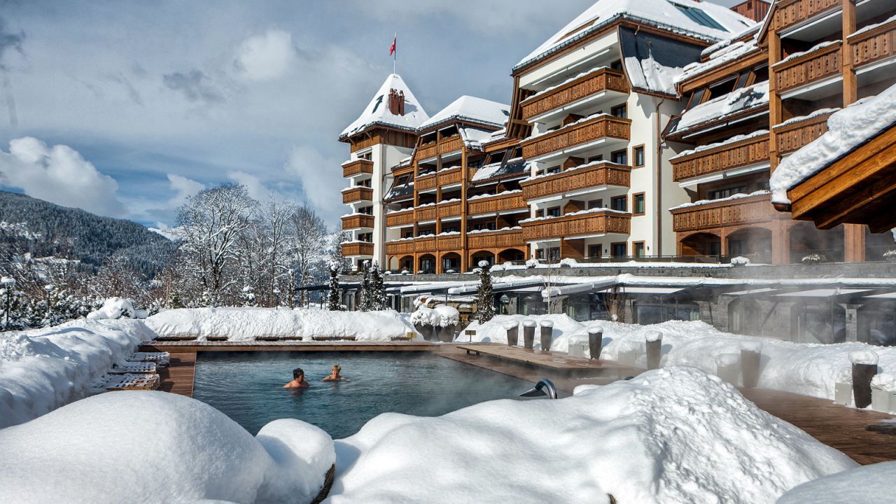 <strong>The wellness center - Alpina Gstaad, Switzerland: </strong>The lavish Alpina Gstaad's wellness center creates individualized wellness program for guests.