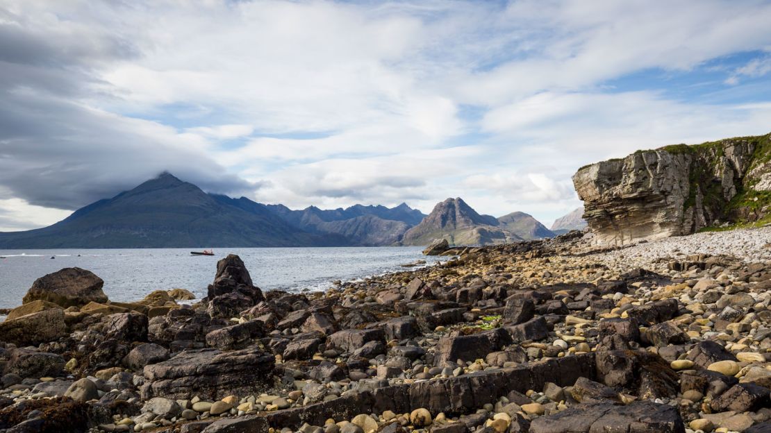 Elgol, on the isle of Skye, offers sublime sunsets but can be a brooding spot in winter. 