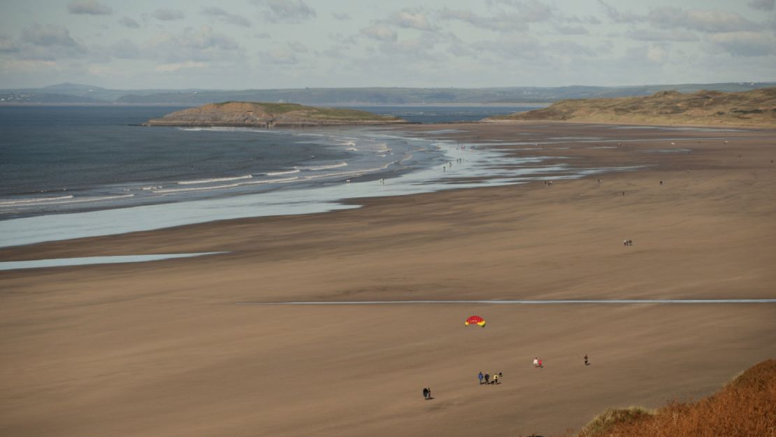 Rhossili's three miles of sand on the Gower peninsula are as much about winter as they are summer.