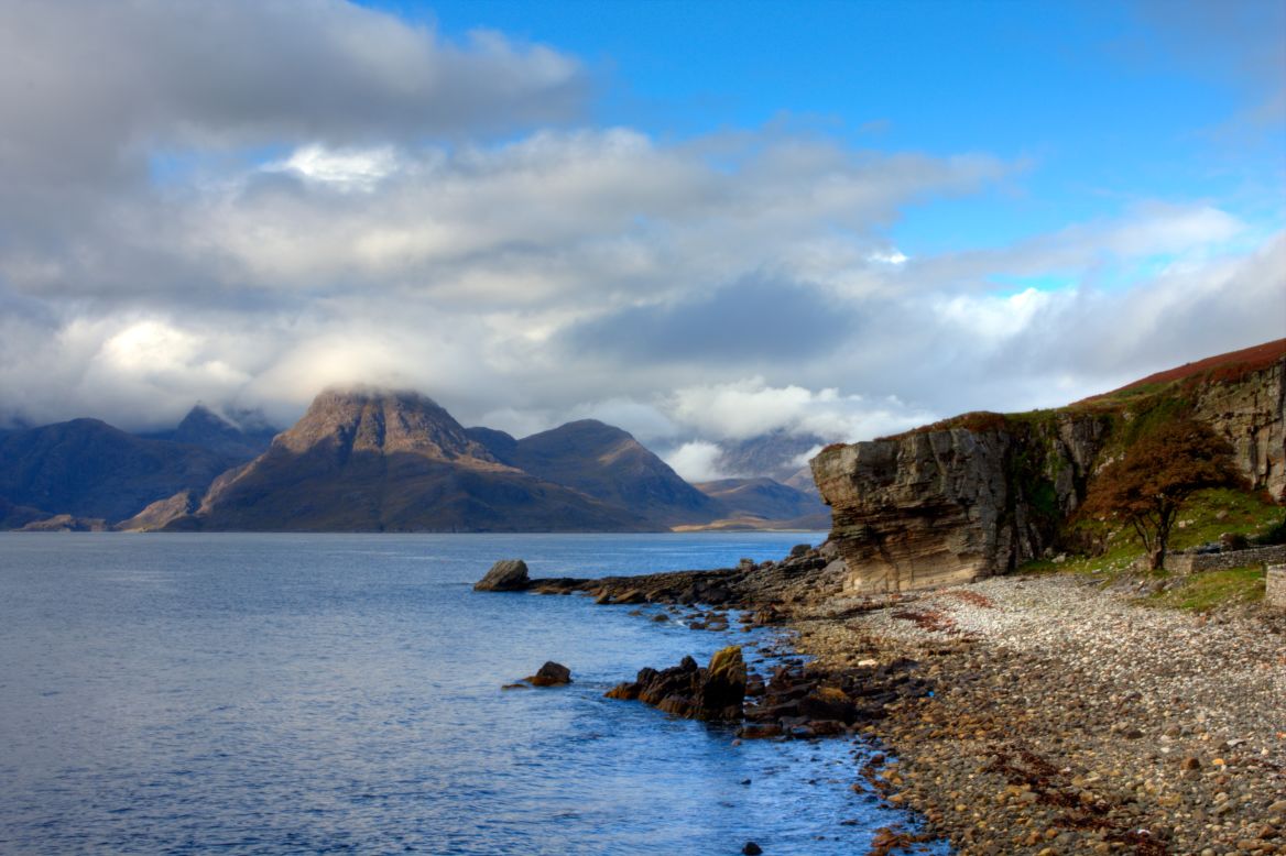 <strong>Elgol, Scotland: </strong>The small village of Elgol, on the western coast of the island of Skye, has a small, rocky beach that offers some of the most dramatic sunset views in the world.