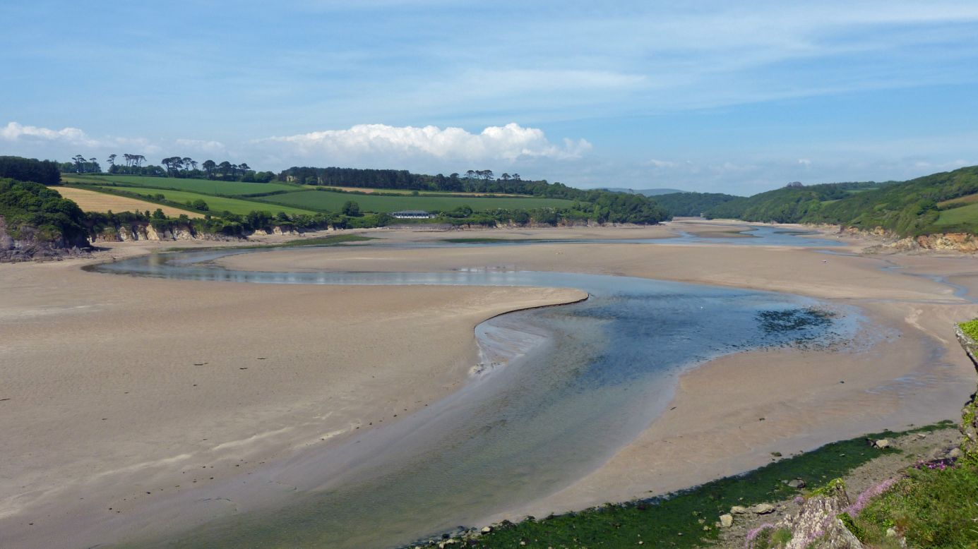 <strong>Mothecombe, Devon: </strong>Mothecombe lies on the tidal estuary of the River Erme east of Plymouth on England's south coast. The river is one of a number in this stretch of the county that drain down from Dartmoor. 