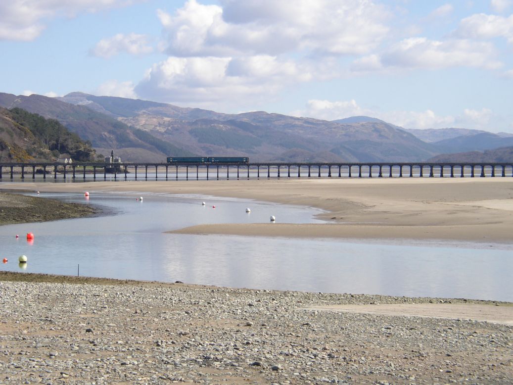 <strong>Barmouth, Wales: </strong>The wooden viaduct which carries trains across the Mawddach estuary makes this distant corner of northwest Wales even more special.