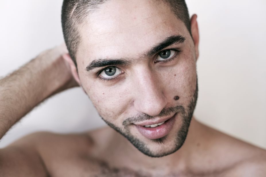 Tamara Abdul Hadi's photography series "Picture an Arab Man" encourages the viewer to reconsider his or her preconceived notions about men in the Middle East. 