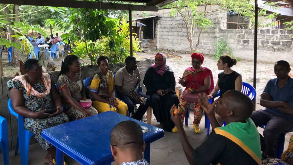 Those in the Kipunguni program discuss how to stop the practice.